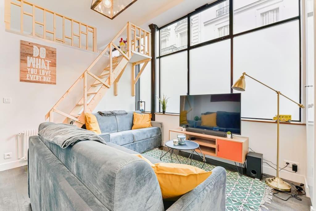 Renovated design apartment in MONTPARNASSE Parijs Buitenkant foto