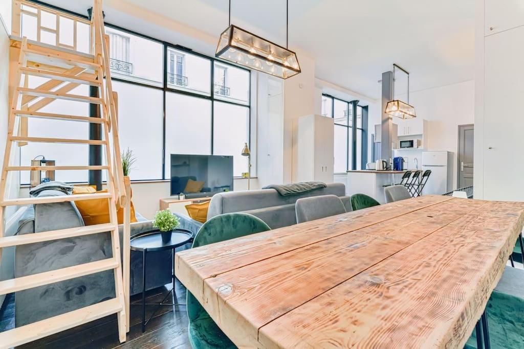 Renovated design apartment in MONTPARNASSE Parijs Buitenkant foto