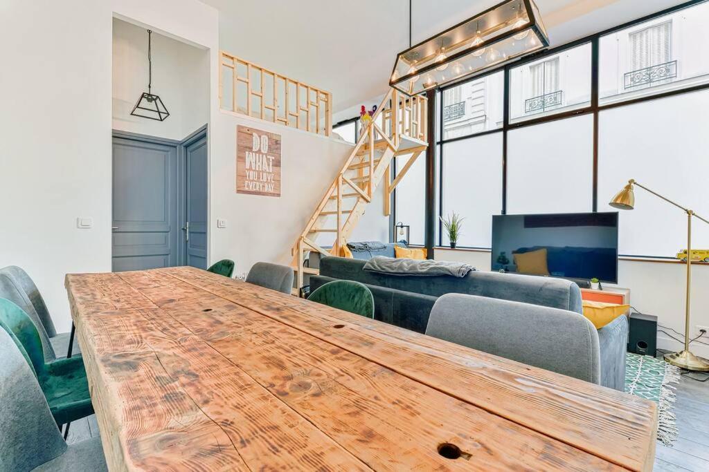 Renovated design apartment in MONTPARNASSE Parijs Buitenkant foto